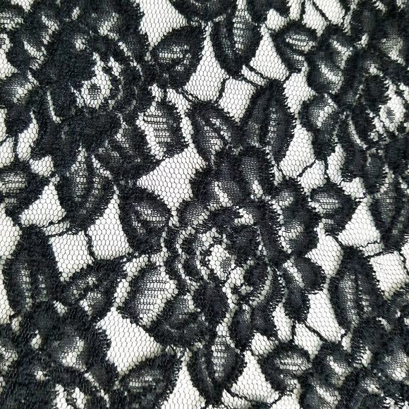 Hot in Hollywood Womens Sugar Moto Sheer Black Lace Jacket M NWT - Picture 6 of 13